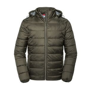 Russell Mens Nano Padded Jacket / Dark Olive